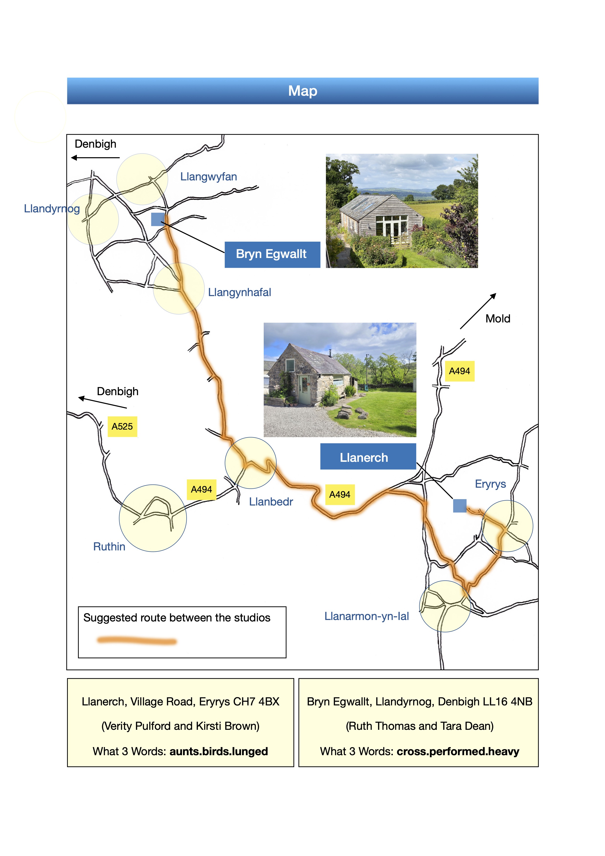 OPEN STUDIO 2022 MAP