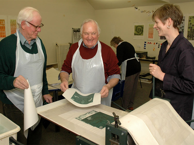 Collagraph Printing 02